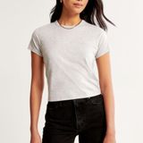 Abercrombie & Fitch Essential Body-Slimming Tee Photo 0