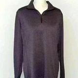 Orvis Women's Long Sleeve 1/4 Zip Pullover, Size Large Purple Photo 0