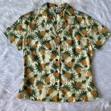 Tori Richard 🍍  Pineapple Button Up Top 🍍 Photo 0