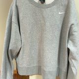 Nike Cropped Crew Neck Sweatshirt Photo 0