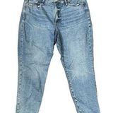 Old Navy  O.G Straight Ankle Jeans Hi-Rise Secret-Smooth Pockets Women Size 18 Photo 0