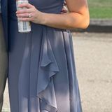 After Six Dusty Blue Bridesmaid Dress Photo 0
