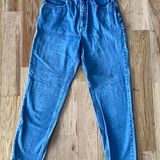 Charter Club  Blue Denim Mom Jeans Photo 0