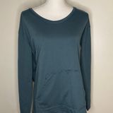 FAVLUX Teal sweatshirt cute tie on back Photo 0