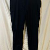Brooks Brothers Advantage Chino Stretch women's size 14 navy blue Photo 0