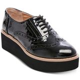 Madden Girl black patten leather platform oxford loafer sneakers Photo 0