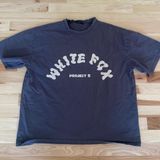 White Fox Boutique white fox oversized dark grey tee Photo 0