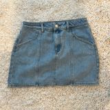PacSun Mini Denim Skirt Photo 0