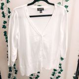 AB Studio  White Cardigan Photo 0