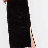 EXPRESS Velvet Lace Trim Slip Dress NWT Photo 0