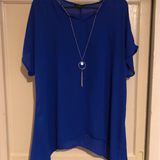 Sami & Jo  Royal Blue Blouse Photo 0