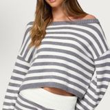 Edikted  Sweater Striped Photo 0