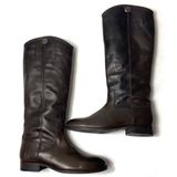 Frye NWOB Melissa Button 2 tall pull on boot Slate Photo 0