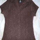 East 5th  Brown Blouse Photo 0