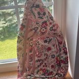 Vera Bradley Vera Pink Floral Crossbody Bradley Quilted Bag Photo 0