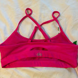 Alo Yoga Alo Pink Yoga Sports Bra Photo 0