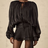 Miss Rosier Mini Dress Black Size XS Photo 0