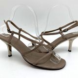 YSL Vintage Strappy Sandals with Mirrored Kitten Heels - Please read description Photo 0