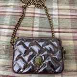 Kurt Geiger  Dark Brown Quilted Crossbody Bag Photo 0