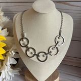 Ann Taylor  Silver Necklace Photo 0