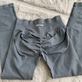 DFYNE  Leggings Grey Size Small  Photo 0