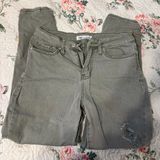 Ymi Green Ripped Jeans Photo 0