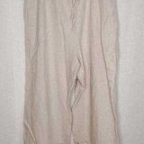 Sag Harbor Sag Harber | Linen Blend Beige Pants Medium Photo 0