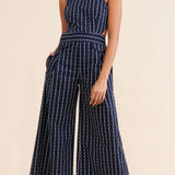 Anthropologie  Maeve Derby Day Jumpsuit Size 6 Photo 0