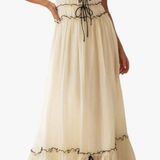 Bohemian Dress White Size L Photo 0