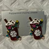 Peppermint Mocha Earrings Photo 0