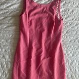 Lauren James Elegant Pink Sleeveless Dress Photo 0