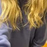 Periwinkle quarter Zip Athletic Hoodie Size XXL Photo 0