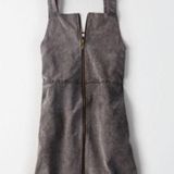 American Eagle Grey Corduroy Jumper Photo 0