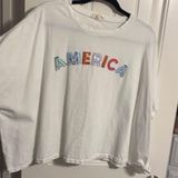 Peach Love California America oversized top Photo 0