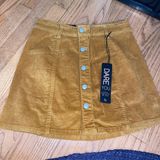 Celebrity Pink Corduroy Skirt Photo 0