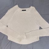 Forever 21 White Crop Sweater Photo 0