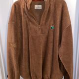 Bob Timberlake XL  Brown Fleece 1/4 Zip Photo 0