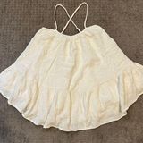 Mabel Mable Tiered Ruffle Sundress in White Photo 0