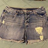 Maurice's Maurice’s Button Denim Shorts Photo 0