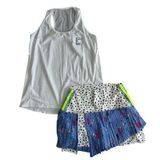 lucky in love  Bethanie Mattek Sands Tennis Tank and Dalmatian Skort Set Sz M NEW Photo 0