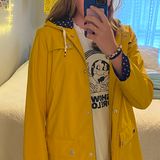 Maison Jules Yellow Raincoat Jacket Photo 0