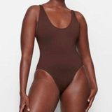SKIMS Baywatch One Piece Scoop Neck Swimsuit S NWT Photo 0