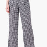 Nic+Zoe 30.5" DRAPEY GINGHAM WIDE-LEG PANT SIZE 6 Photo 0