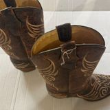 Circle G Women's Brown Leather Cowboy Boots. Size 7M Photo 0