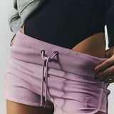 Free People Movement Limitless Shorts In Faded Mauve Photo 0