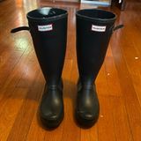 Hunter Boots Black  Barely Worn Photo 0