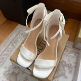 Bridal Shoes White Size 8 Photo 0