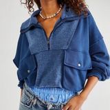 Free People SOLD OUT wee the free cool rider sweatshirt Photo 0