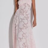 Showpo Pink Rose Floral Print Maxi Dress Photo 0