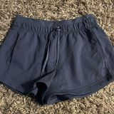 Lululemon  inner glow shorts size 8 oasis blue Photo 0